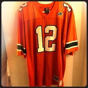 🏈Jim Kelly University of Miami jersey never worn